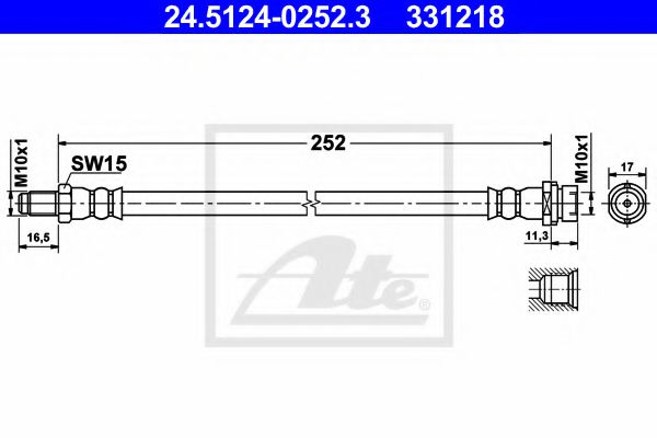 Imagine Furtun frana ATE 24.5124-0252.3