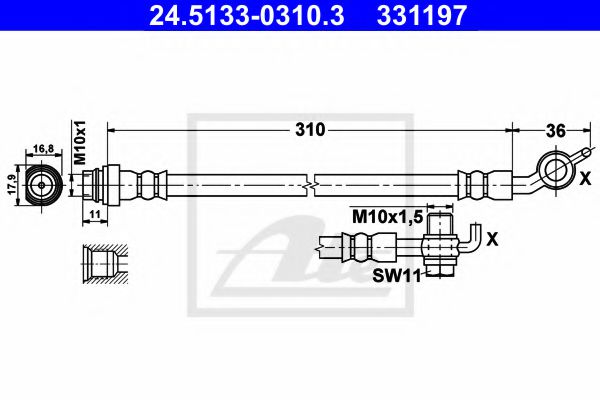 Imagine Furtun frana ATE 24.5133-0310.3