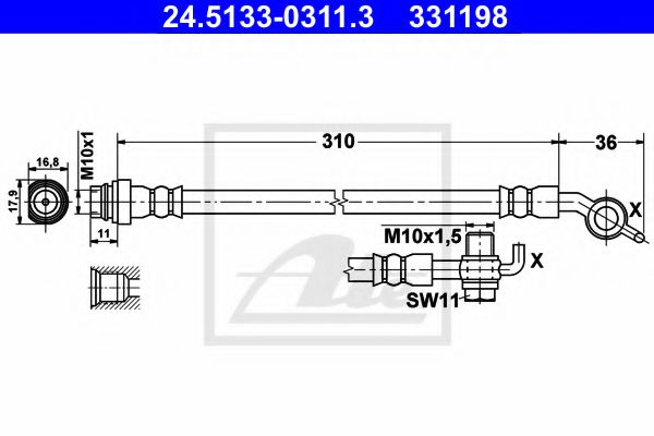 Imagine Furtun frana ATE 24.5133-0311.3