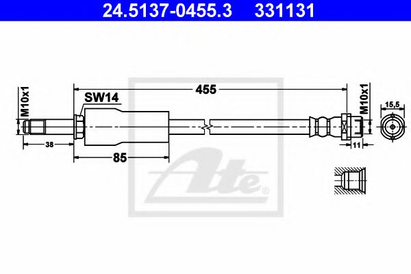 Imagine Furtun frana ATE 24.5137-0455.3