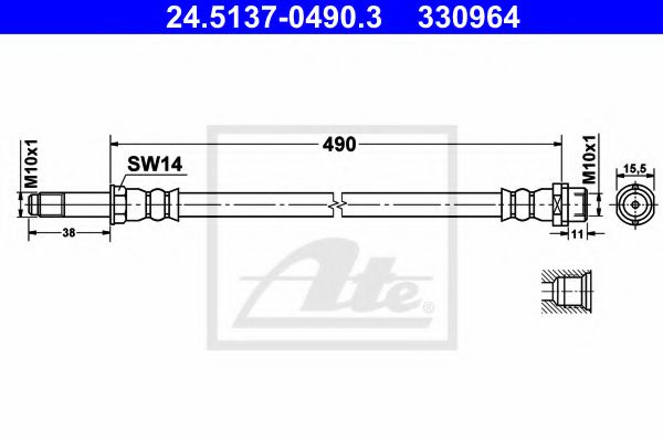 Imagine Furtun frana ATE 24.5137-0490.3