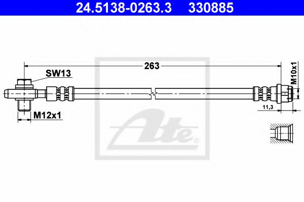 Imagine Furtun frana ATE 24.5138-0263.3