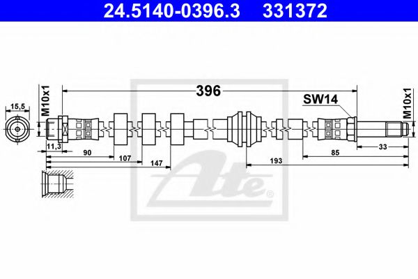 Imagine Furtun frana ATE 24.5140-0396.3