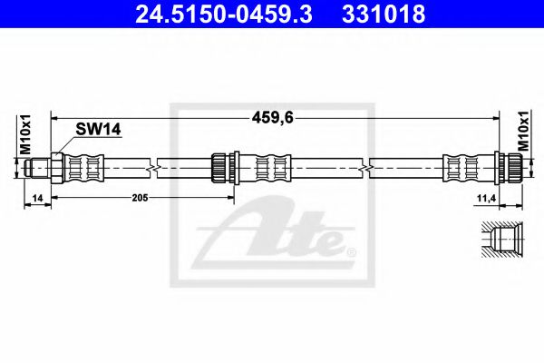 Imagine Furtun frana ATE 24.5150-0459.3