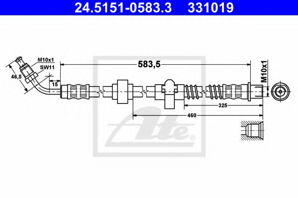 Imagine Furtun frana ATE 24.5151-0583.3