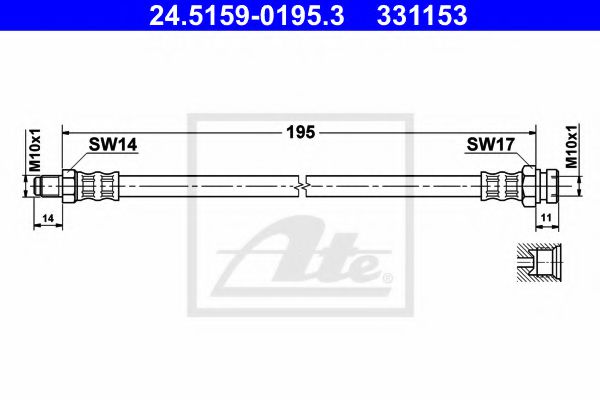 Imagine Furtun frana ATE 24.5159-0195.3