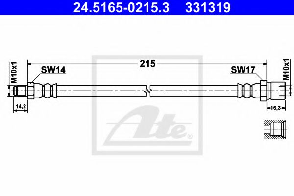 Imagine Furtun frana ATE 24.5165-0215.3