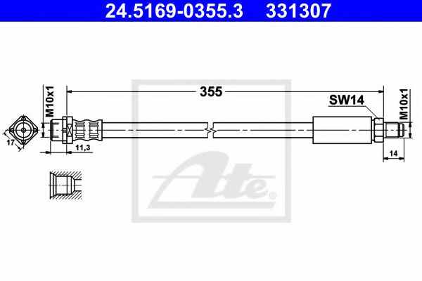 Imagine Furtun frana ATE 24.5169-0355.3