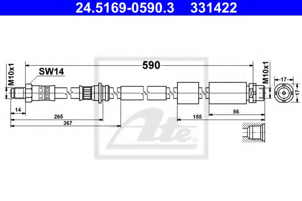 Imagine Furtun frana ATE 24.5169-0590.3