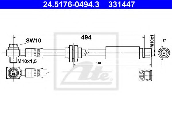 Imagine Furtun frana ATE 24.5176-0494.3