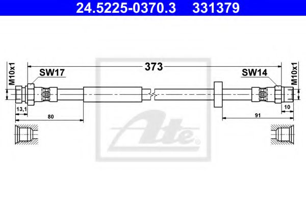 Imagine Furtun frana ATE 24.5225-0370.3