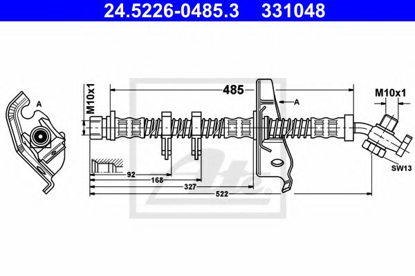 Imagine Furtun frana ATE 24.5226-0485.3