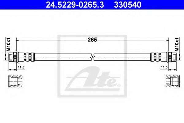 Imagine Furtun frana ATE 24.5229-0265.3