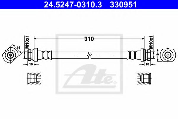 Imagine Furtun frana ATE 24.5247-0310.3