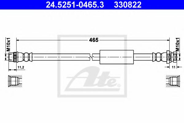 Imagine Furtun frana ATE 24.5251-0465.3