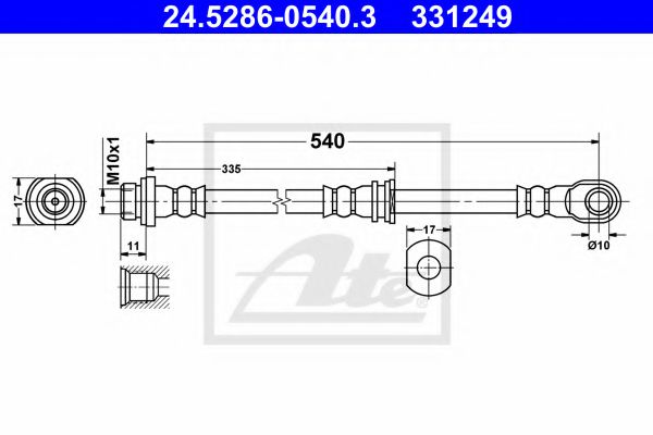 Imagine Furtun frana ATE 24.5286-0540.3