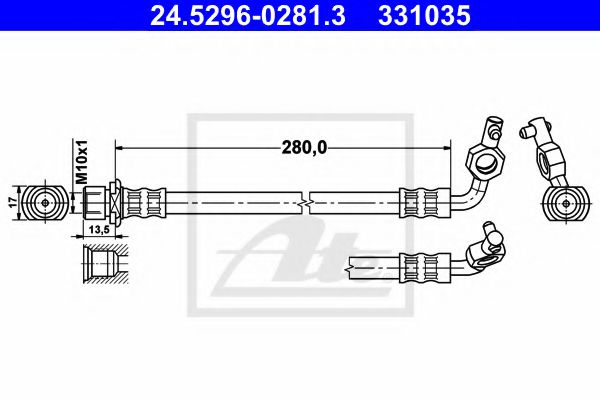 Imagine Furtun frana ATE 24.5296-0281.3