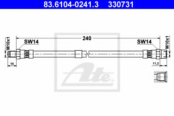 Imagine Furtun frana ATE 83.6104-0241.3