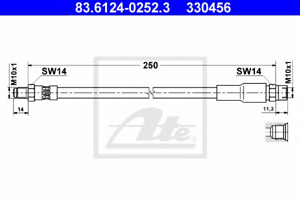 Imagine Furtun frana ATE 83.6124-0252.3