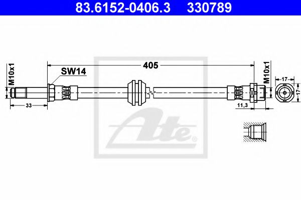 Imagine Furtun frana ATE 83.6152-0406.3