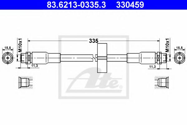 Imagine Furtun frana ATE 83.6213-0335.3