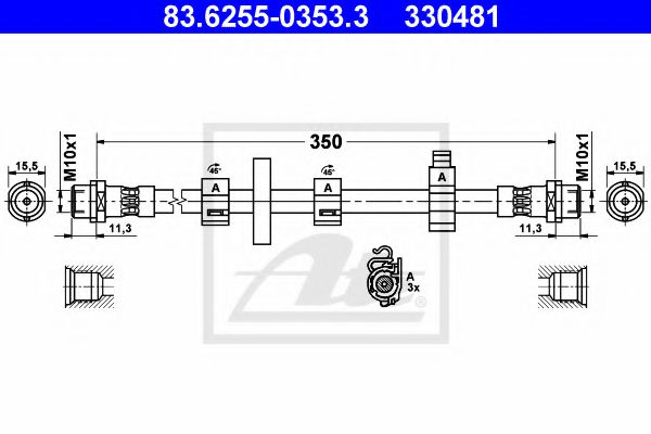 Imagine Furtun frana ATE 83.6255-0353.3