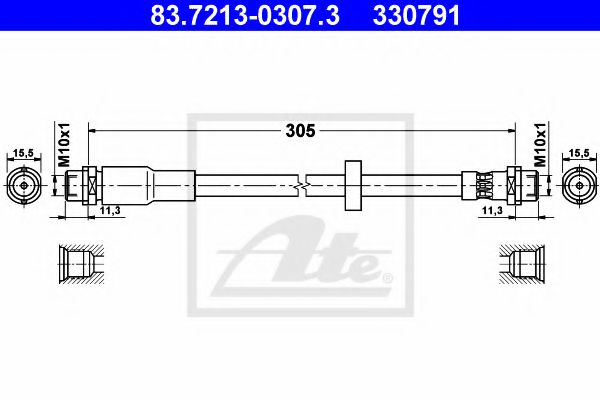 Imagine Furtun frana ATE 83.7213-0307.3