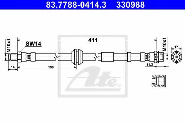 Imagine Furtun frana ATE 83.7788-0414.3