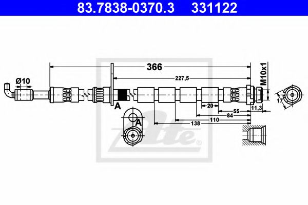 Imagine Furtun frana ATE 83.7838-0370.3