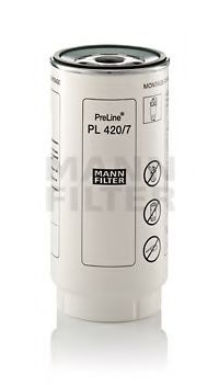 Imagine filtru combustibil MANN-FILTER PL 420/7 x