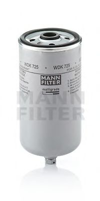 Imagine filtru combustibil MANN-FILTER WDK 725