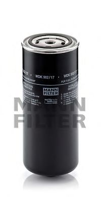 Imagine filtru combustibil MANN-FILTER WDK 962/17