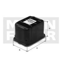 Filtru combustibil MANN-FILTER WK 13 001