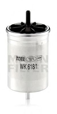 Imagine filtru combustibil MANN-FILTER WK 618/1