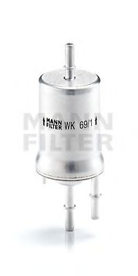 Imagine filtru combustibil MANN-FILTER WK 69/1