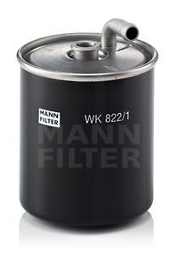 Imagine filtru combustibil MANN-FILTER WK 822/1