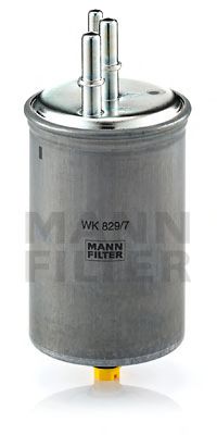 Imagine filtru combustibil MANN-FILTER WK 829/7