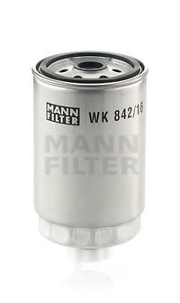 Imagine filtru combustibil MANN-FILTER WK 842/16