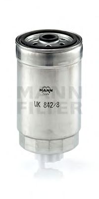 Imagine filtru combustibil MANN-FILTER WK 842/8