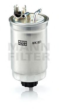 Imagine filtru combustibil MANN-FILTER WK 851