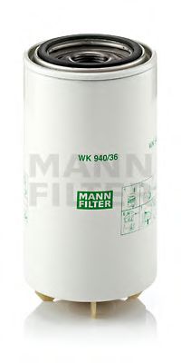 Imagine filtru combustibil MANN-FILTER WK 940/36 x