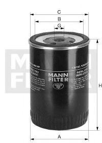 Imagine filtru combustibil MANN-FILTER WK 943/1