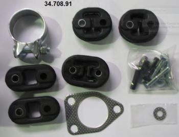 Set montare, sistem de esapament EBERSPÄCHER 34.708.91