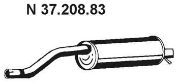 Toba esapament finala EBERSPÄCHER 37.208.83