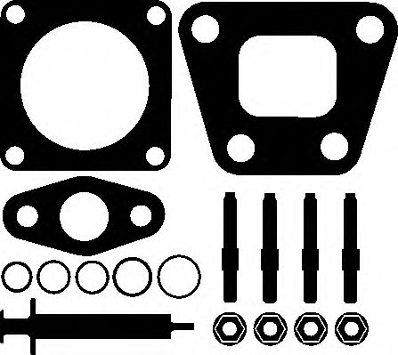 Imagine Set montaj, turbocompresor ELRING 196.610