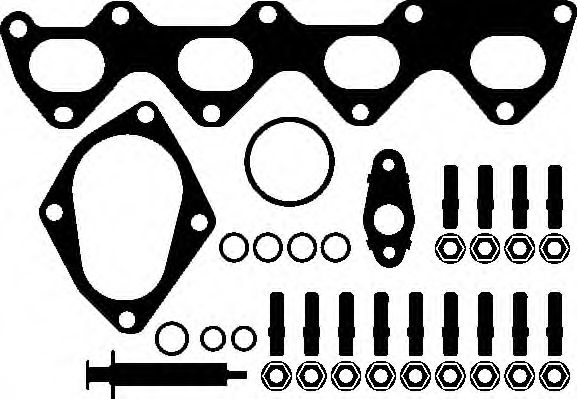 Imagine Set montaj, turbocompresor ELRING 240.050