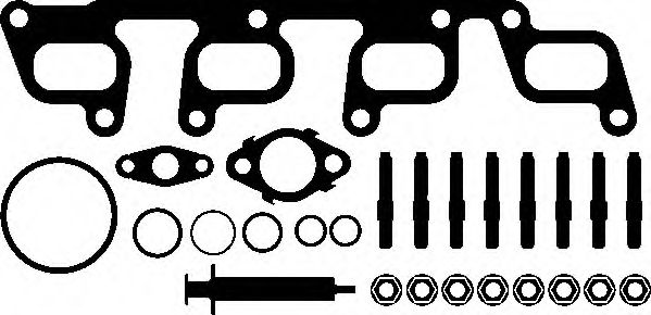 Imagine Set montaj, turbocompresor ELRING 244.440