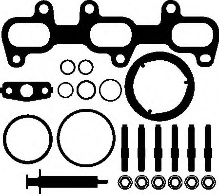 Imagine Set montaj, turbocompresor ELRING 245.850