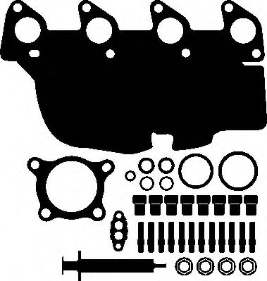 Imagine Set montaj, turbocompresor ELRING 247.050