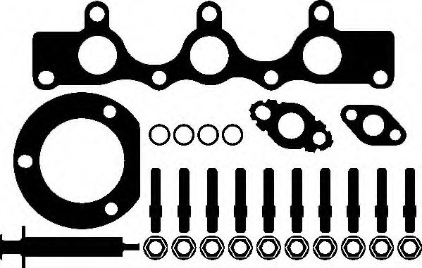 Imagine Set montaj, turbocompresor ELRING 306.320